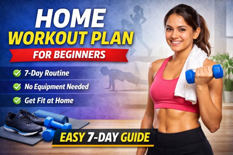 Home Workout Plan for Beginners: Easy 7-Day Guide